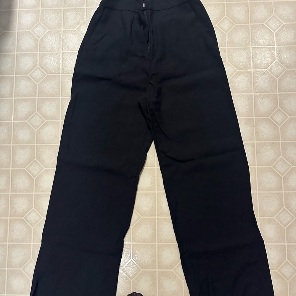 H&M Women's Black Wide Leg Pants